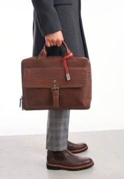 Lloyd MIT SCHNALLE - Aktentasche - Dunkelbraun