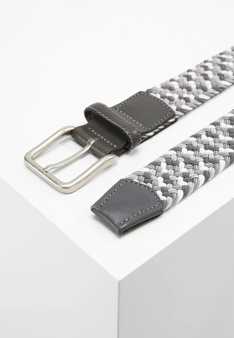 Gürtel - Grau Weiß 5 Gürtel - Grau Weiß – Bild 3