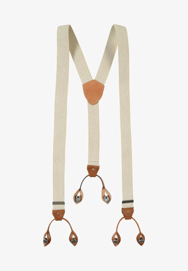 BRACES HOSENTRÄGER - Gürtel - Ecru 7 BRACES HOSENTRÄGER - Gürtel - Ecru – Bild 5