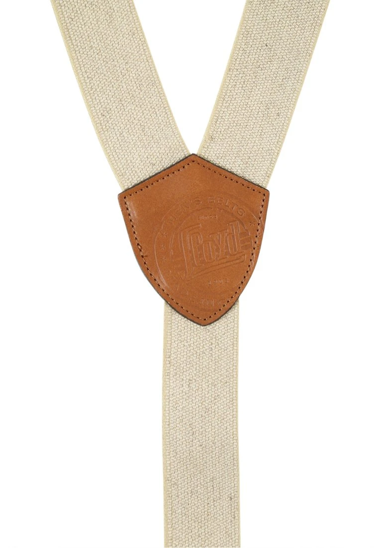 BRACES HOSENTRÄGER - Gürtel - Ecru 5 BRACES HOSENTRÄGER - Gürtel - Ecru – Bild 3