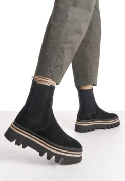 Lloyd MIT ROBUSTER - Plateaustiefelette - Schwarz