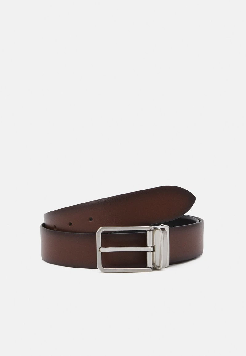 Gürtel - Cognac/black 8 Gürtel - Cognac/black – Bild 6