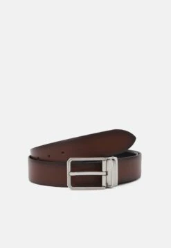 Gürtel - Haselnuss/schwarz