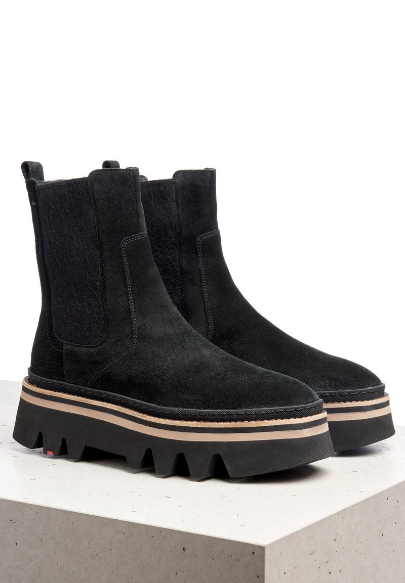 Lloyd MIT ROBUSTER - Plateaustiefelette - Schwarz 7 Lloyd MIT ROBUSTER - Plateaustiefelette - Schwarz – Bild 6