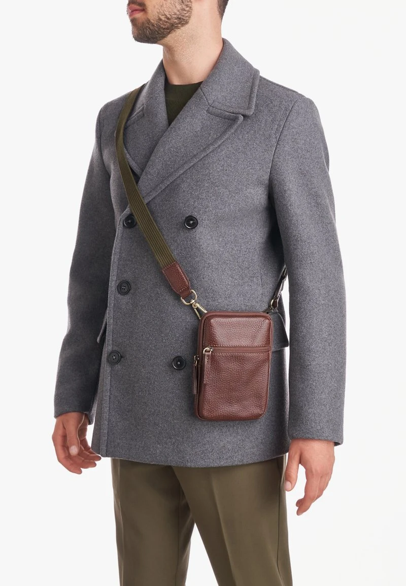 Lloyd HANDYTASCHE MIT REISSVERSCHLUSS - Umhängetasche - Dunkelbraun 7 Lloyd HANDYTASCHE MIT REISSVERSCHLUSS - Umhängetasche - Dunkelbraun – Bild 5