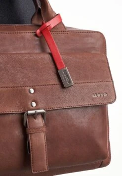 Lloyd MIT SCHNALLE - Aktentasche - Dunkelbraun -Lloyd Store f2a228bfe9f846e9adcf8cb1579f21af